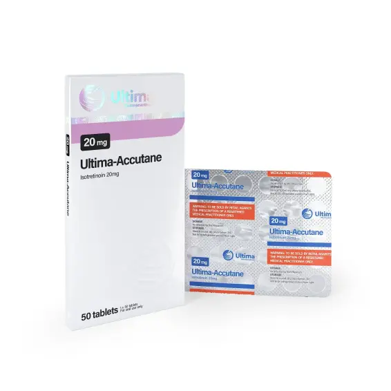 Ultima-Accutane (Isotretinoin)  %productStrength50 tabs Isotretinoin by Ultima Pharmaceuticals (Oral)  Oral Steroids