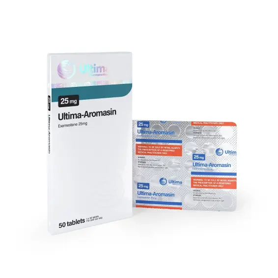 Ultima-Aromasin – %productStrength50 tabs Exemestane by Ultima Pharmaceuticals (Oral) – Post Cycle Therapy
