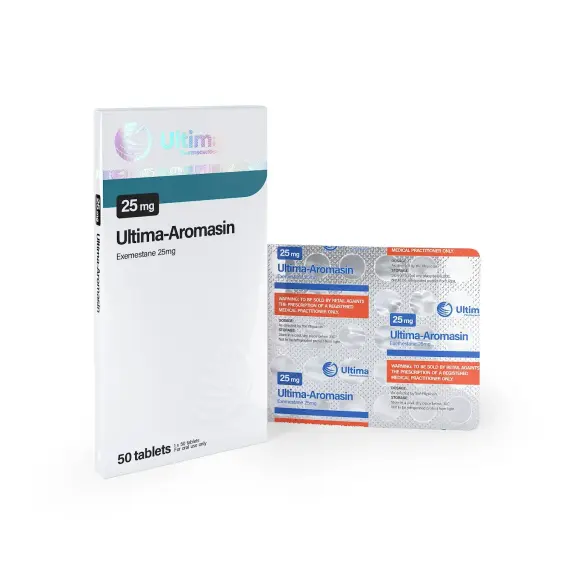 Ultima-Aromasin  %productStrength50 tabs Exemestane by Ultima Pharmaceuticals (Oral)  Post Cycle Therapy