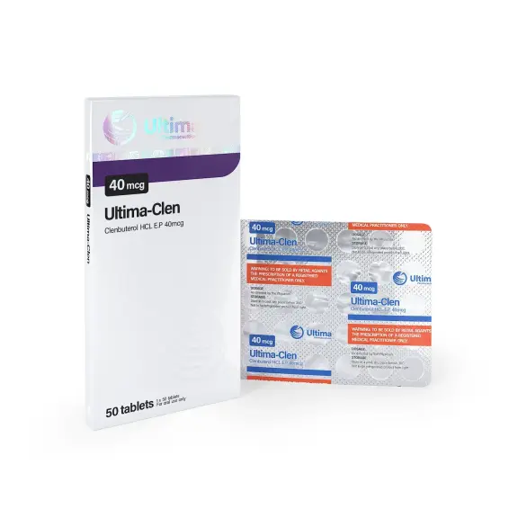 Ultima-Clenbuterol  %productStrength50 tabs Clenbuterol by Ultima Pharmaceuticals (Oral)  Oral Steroids