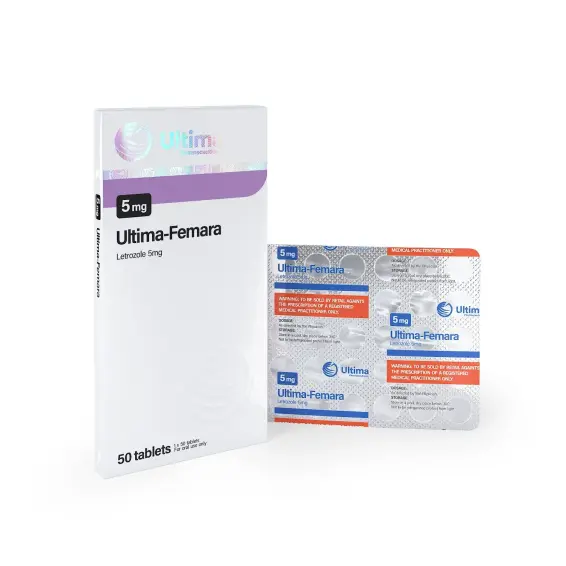 Ultima-Femara  %productStrength50 tabs Letrozole by Ultima Pharmaceuticals (Oral)  Post Cycle Therapy