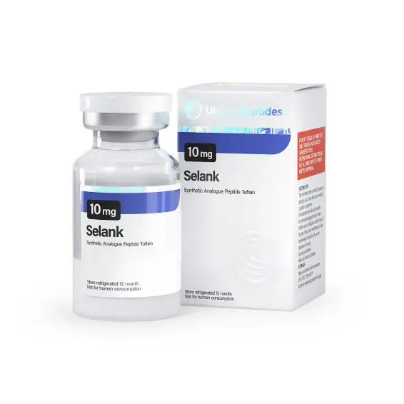 Ultima-Selank 10mg  %productStrengthvial Selank Anxiolytic Peptide by Ultima Pharmaceuticals (Injection)  Peptides