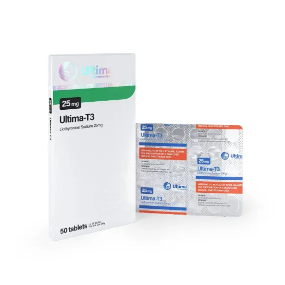 Ultima-T3 – %productStrength50 tabs Liothyronine Sodium by Ultima Pharmaceuticals (Oral) – Oral Steroids