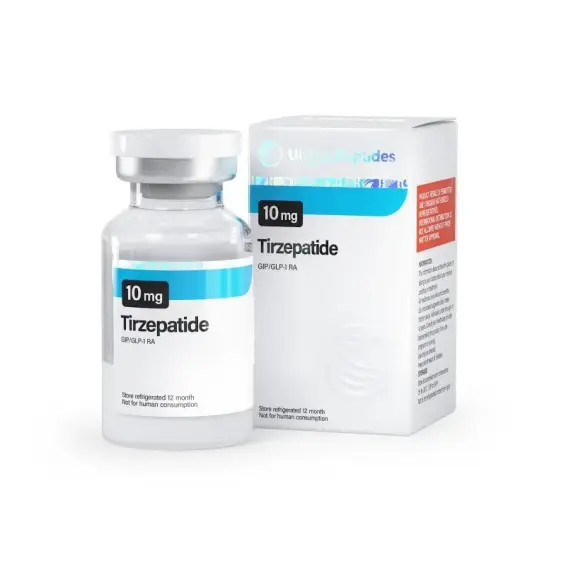 Ultima-Tirzepatide 10 mg  %productStrengthvial Tirzepatide by Ultima Pharmaceuticals (Injection)  Peptides